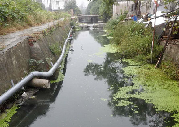 南京秦淮区果园河水体黑臭应急治理工程